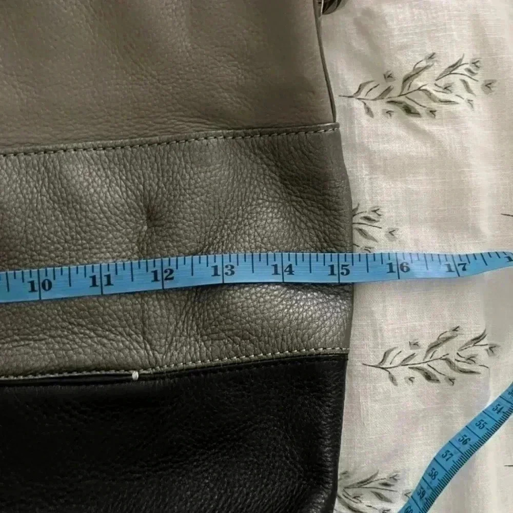 Perlina Leather Purse Three tone leather - Picture 3 of 13